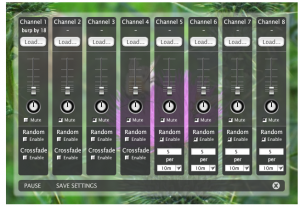 Empty mixer template