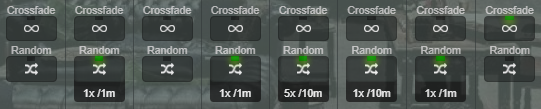 Ambient Mixer Crossfade & RAndomize